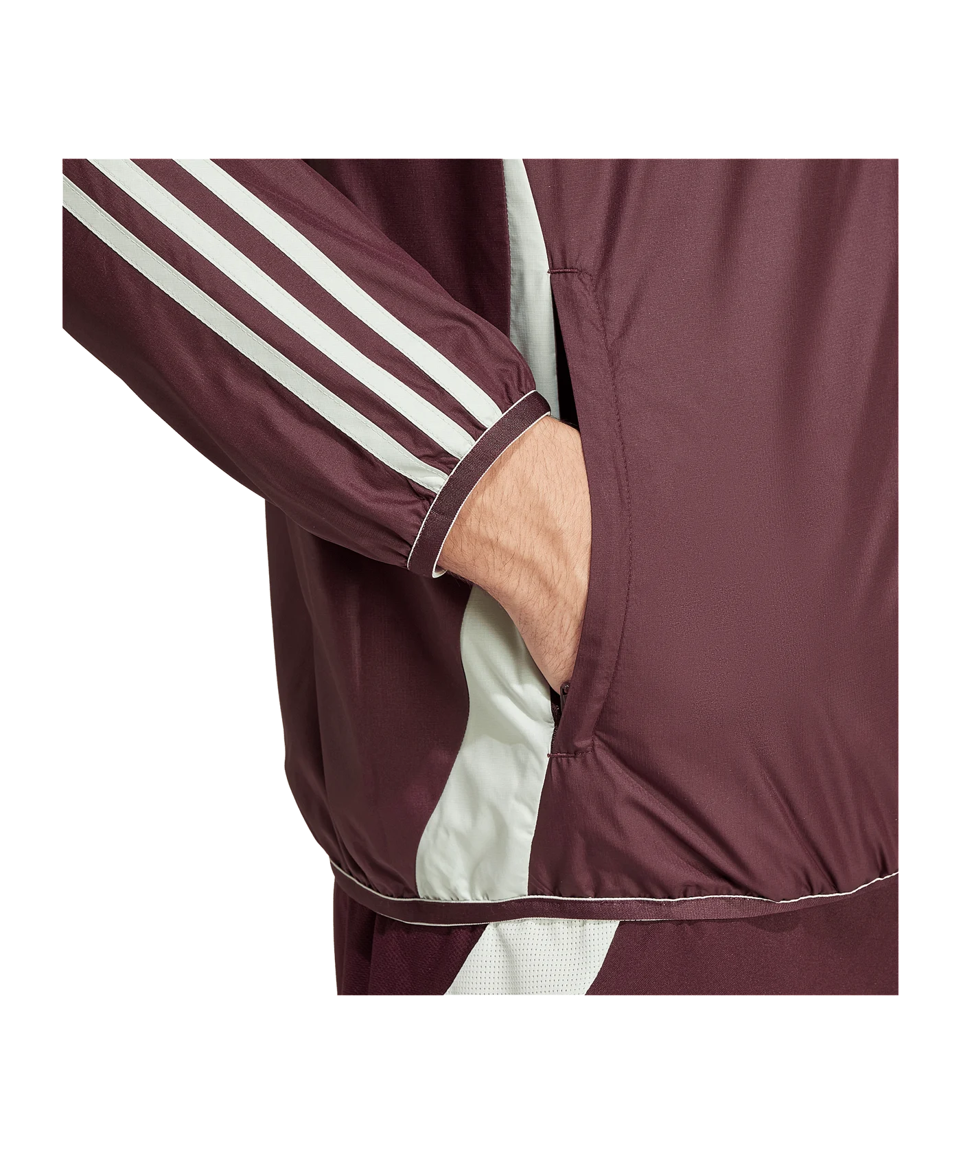 adidas Mexico Anthem Jacke Rot