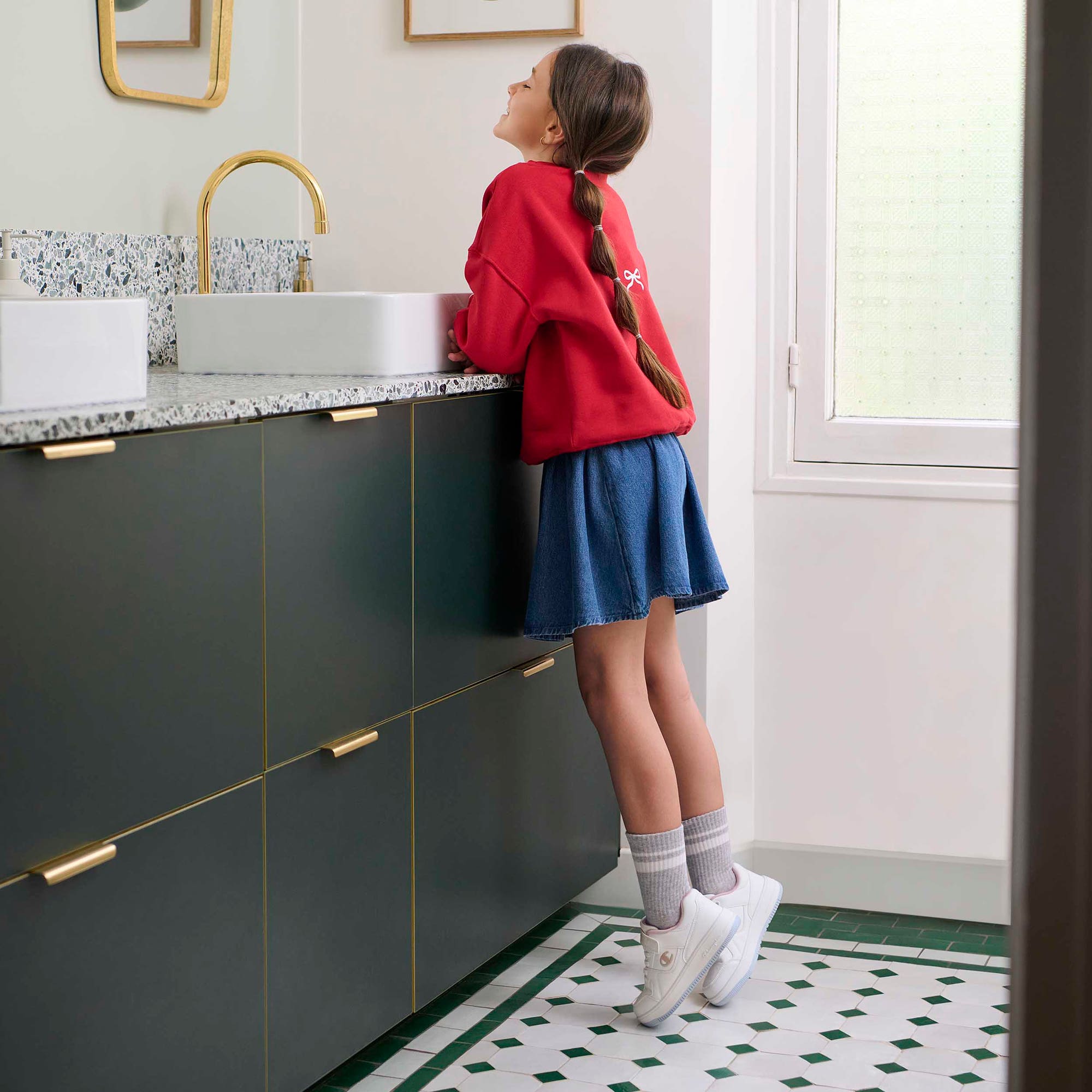 Sneakers Fille blanc
