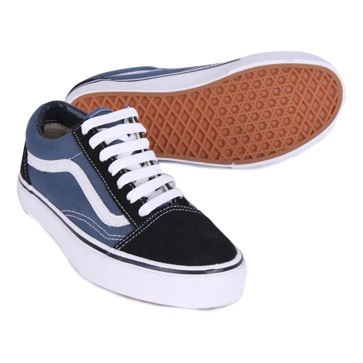 Vans Baskets Suede Lacets Old Skool | Bleu