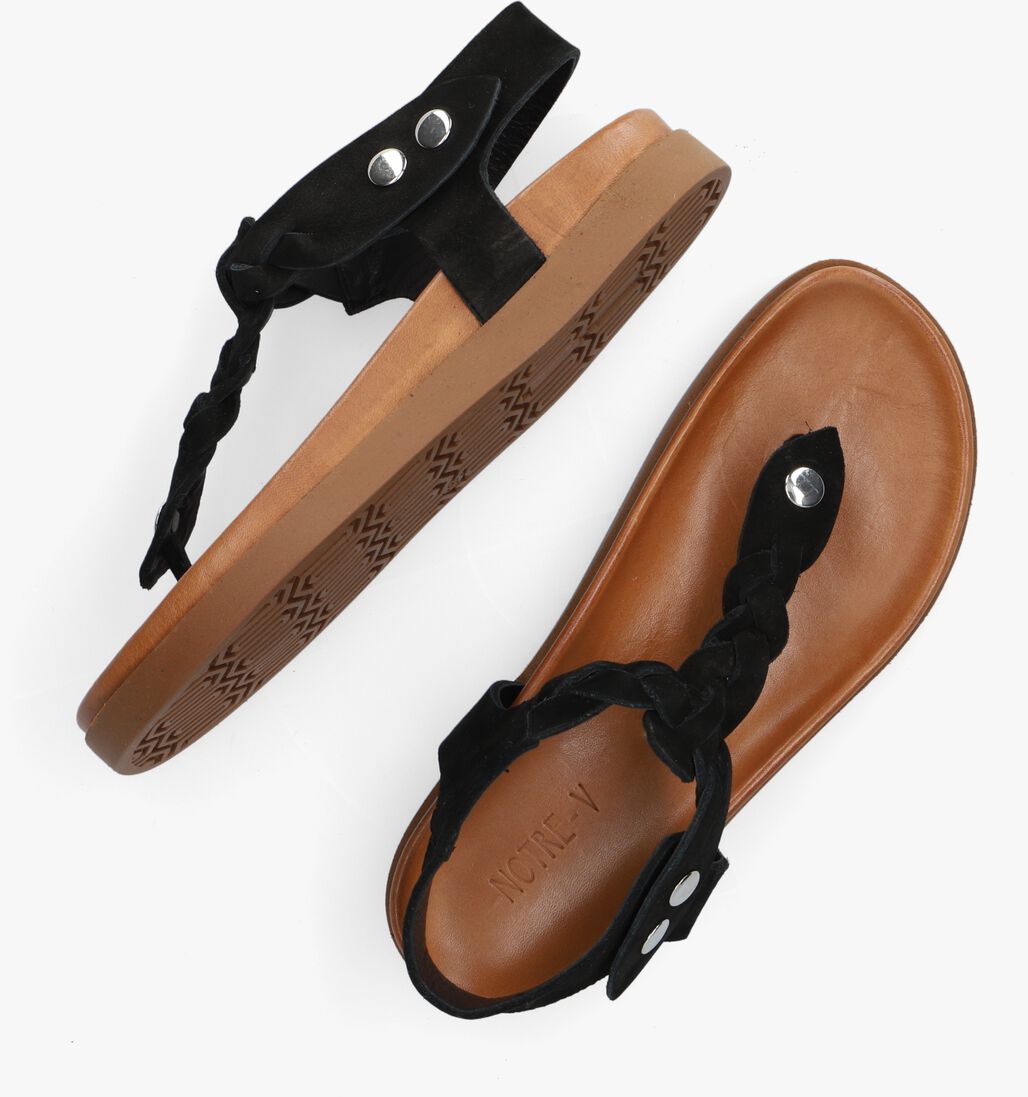 NOTRE-V zwarte notre-v sandalen 758012