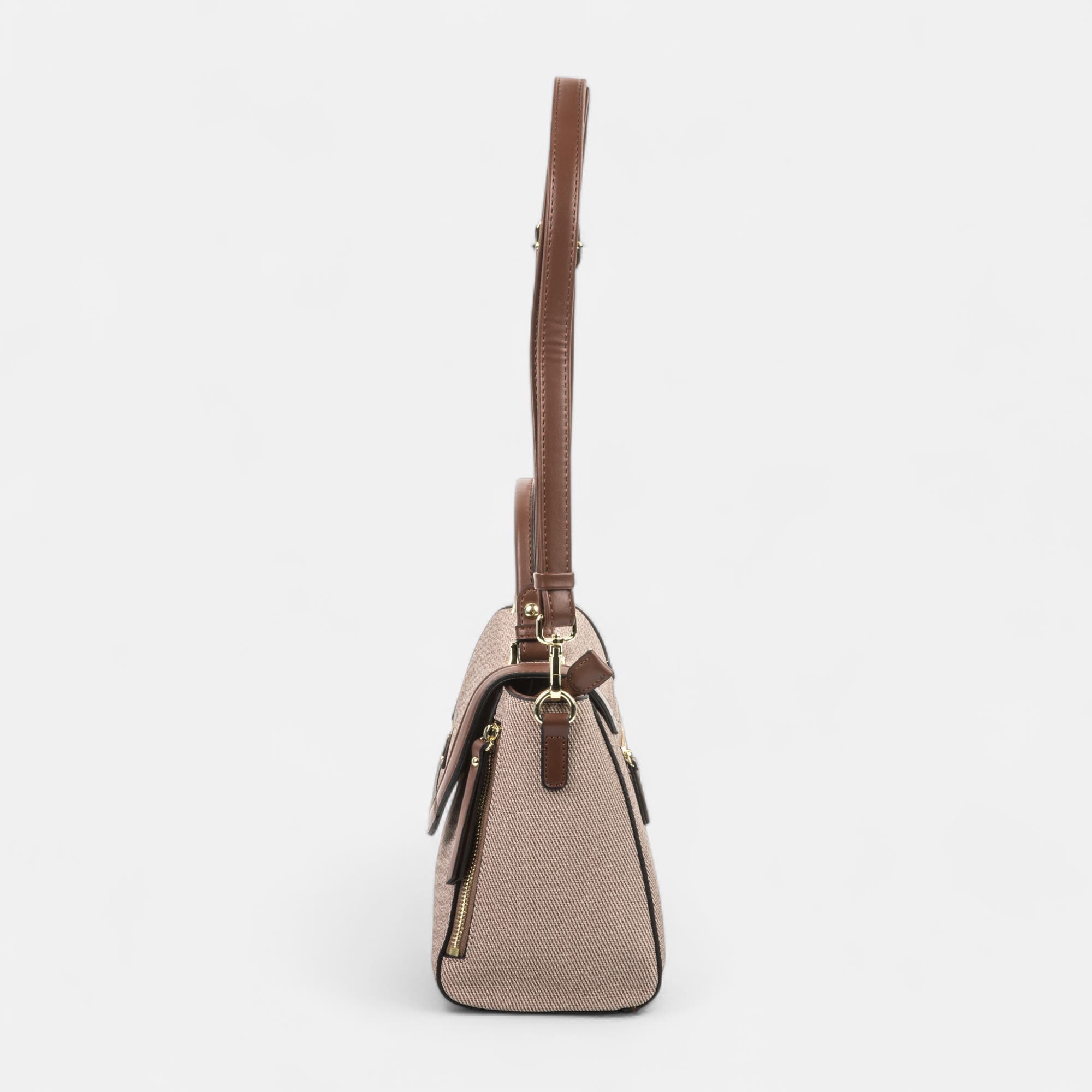 Sac à main marron