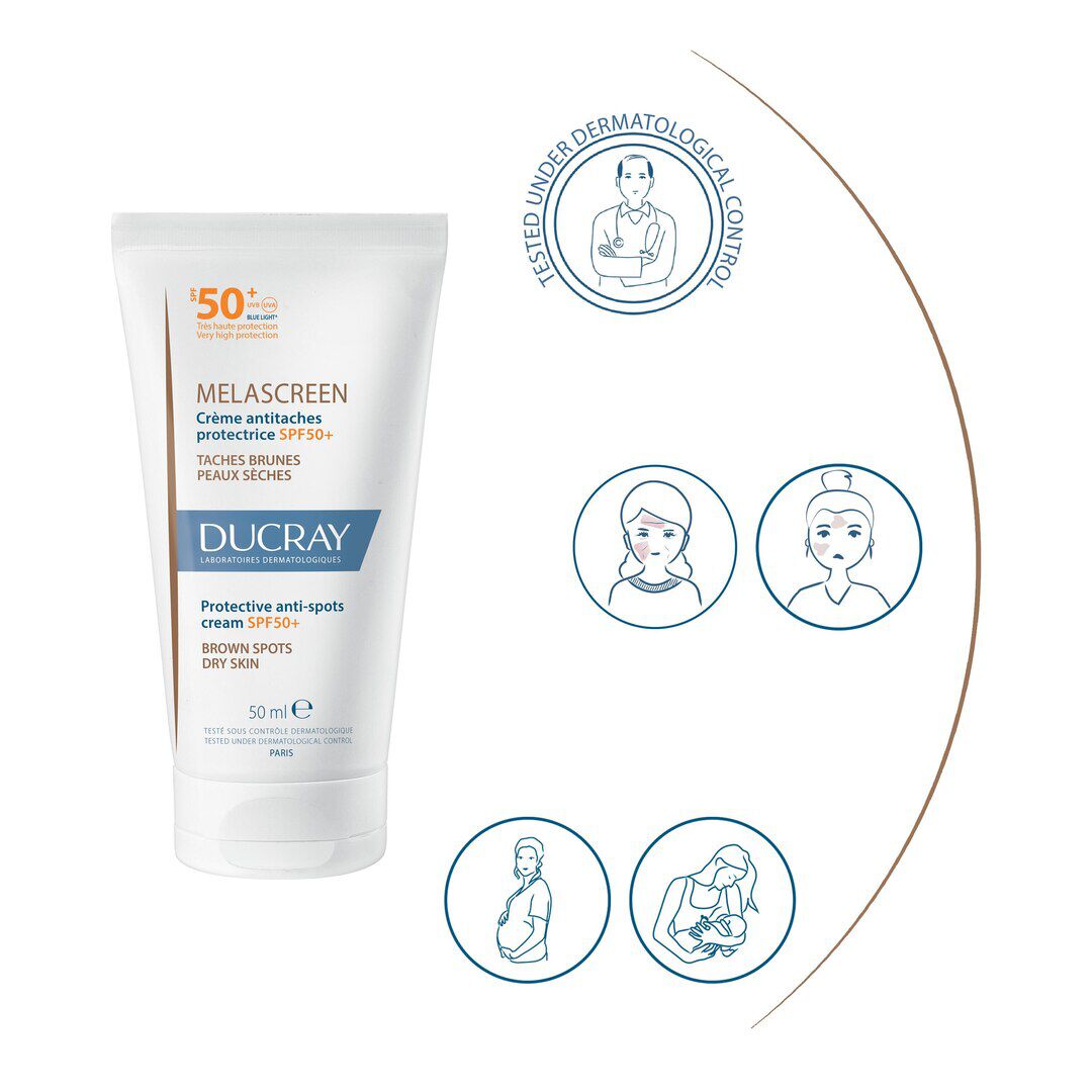 Ducray Melascreen Creme Anti-Manchas SPF50+ 50ML - 50ml