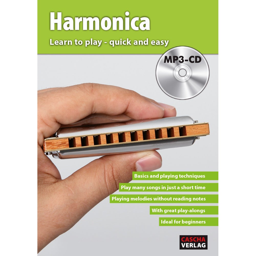 Cascha HH 1602 EN Harmonica - Learn to play quick and easy