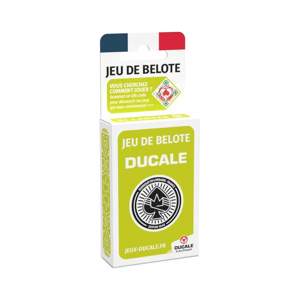 Jeu de 32 Cartes - Belote - Ducale