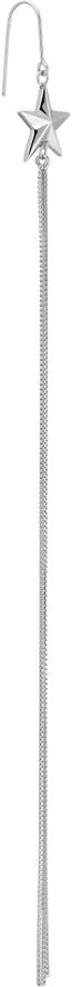 Jane Kønig Night Star Chain Earring S�lv