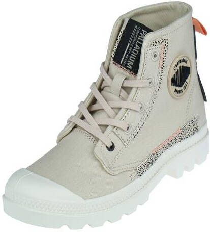 Palladium PAMPA UNDERLAYER Volwassenen Half-hoge schoenen Wit beige