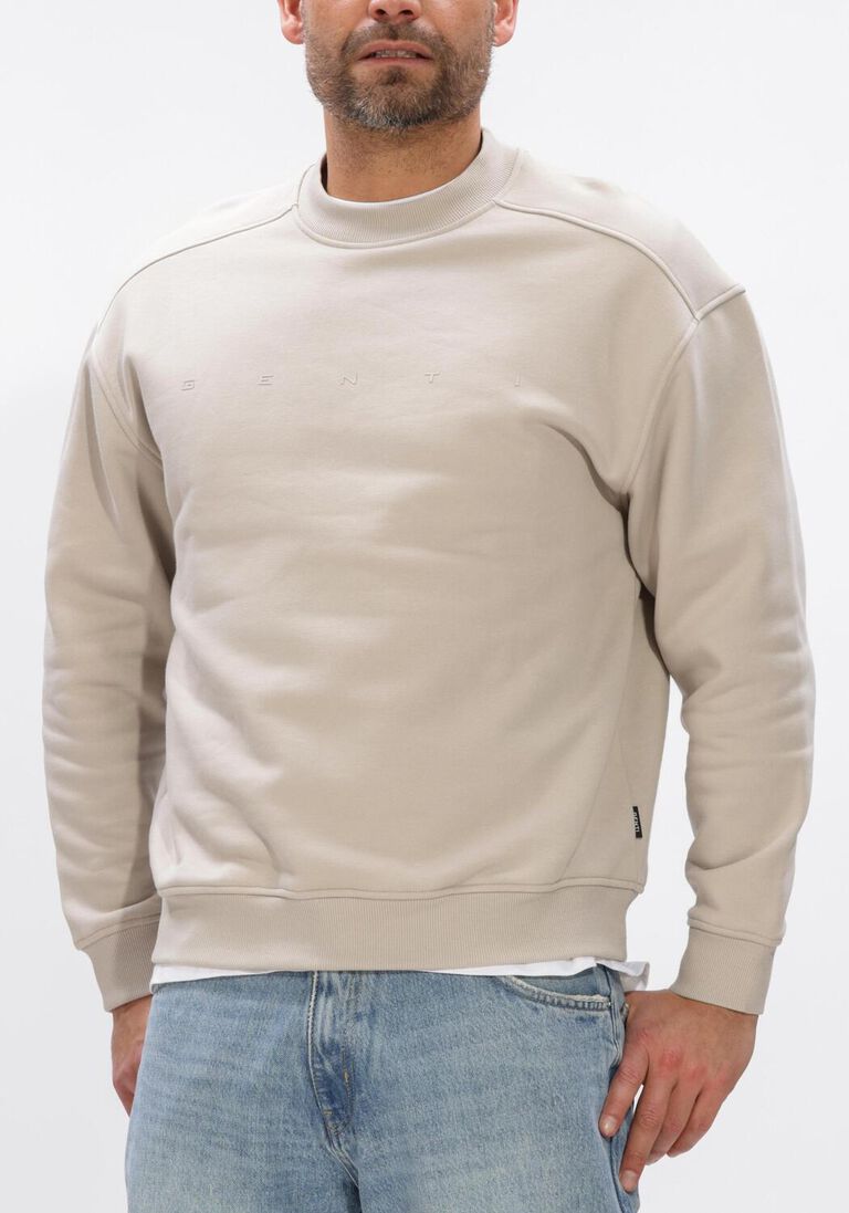beige genti sweater crewneck