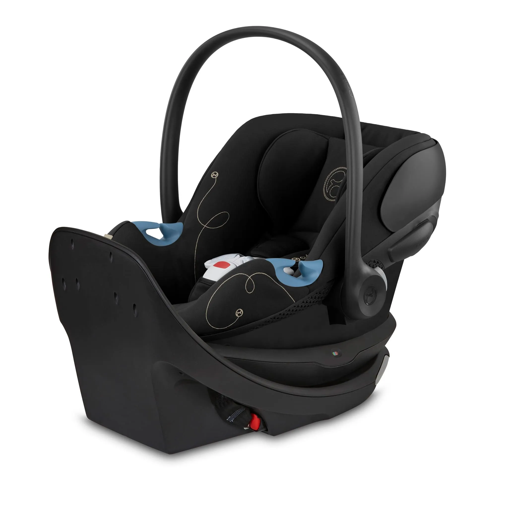 Cybex Poussette Gazelle S 2 + Siège d'Auto Aton G Swivel - Moon Black