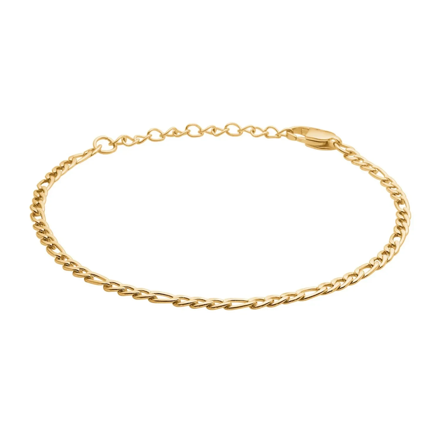 Captena Figaro 3 mm Armbånd Rustfrit Stål DU20111