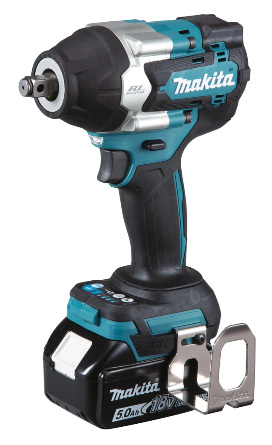 Makita DTW700RTJ 18V Li-Ion Accu slagmoersleutel set (2x 5.0Ah accu) in Mbox - 700 Nm - 1/2