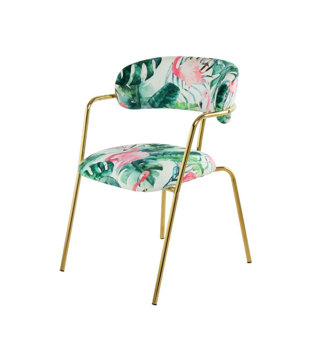 Lot de 2 fauteuils fait main AKE Multicolore 61x58 FSC en polyester doux et soyeux