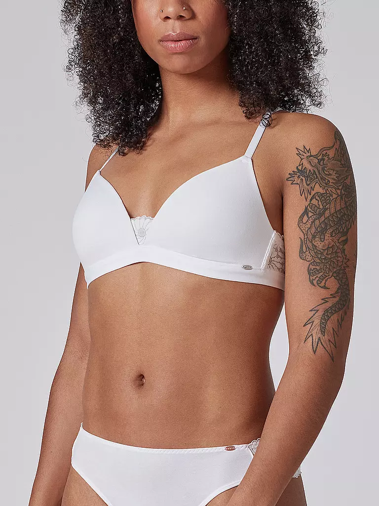 SKINY Triangle BH white weiss