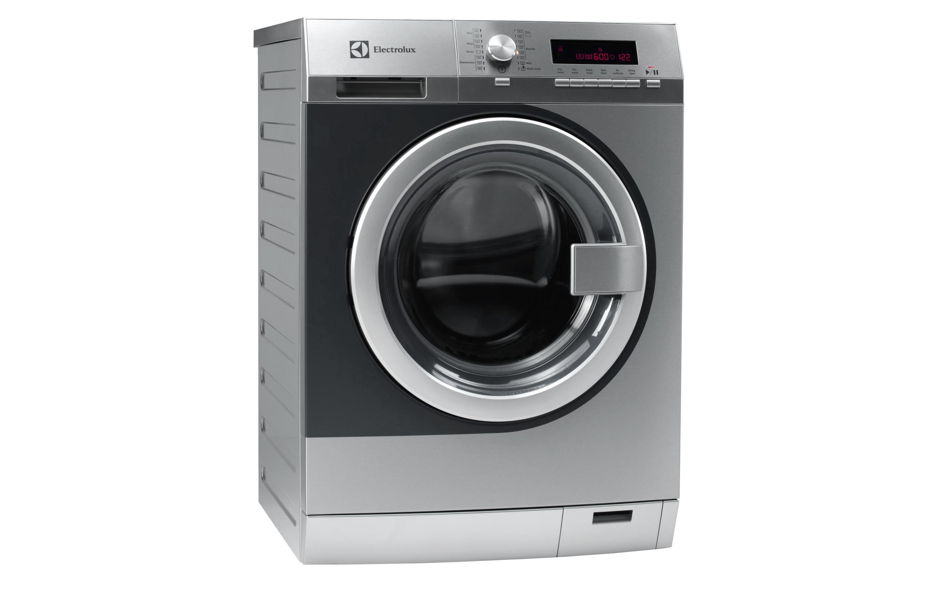 Waschmaschine myPro WE170P Links<br>Smartprofessionelle Waschmaschine