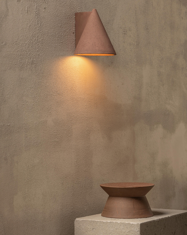 Serax Primary Shape by Thijs Prinsen wandlamp 1 Concrete
