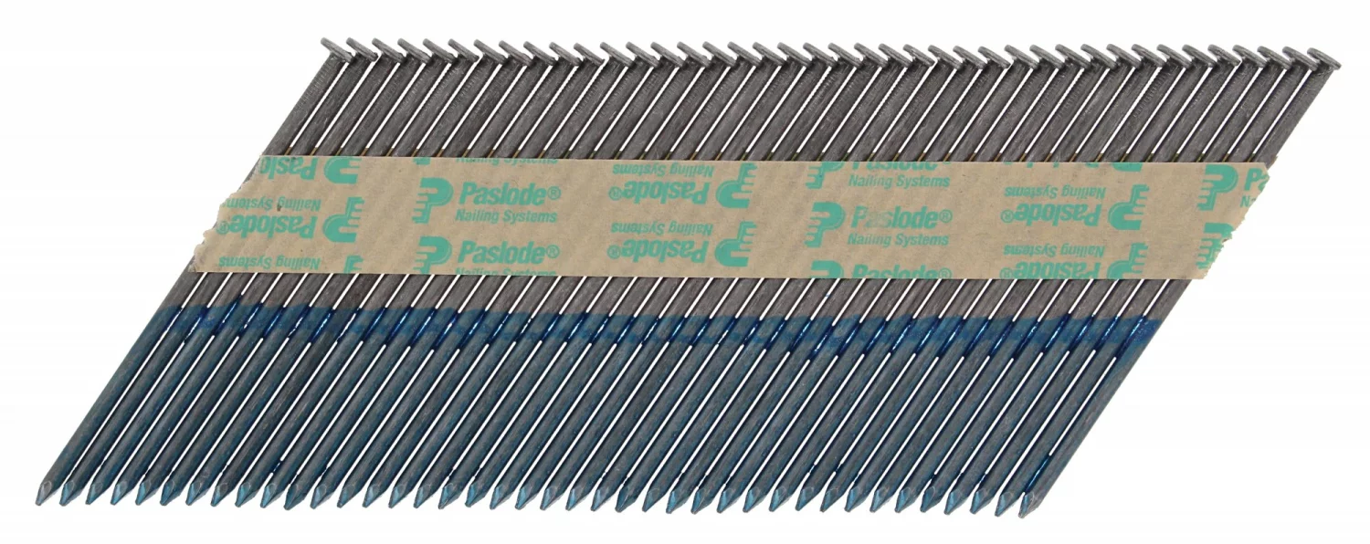 Paslode 142035 Papiergebonden Stripnagels incl. gas IM90 - 3,1x90mm - Glad Blank Rd (2500st)