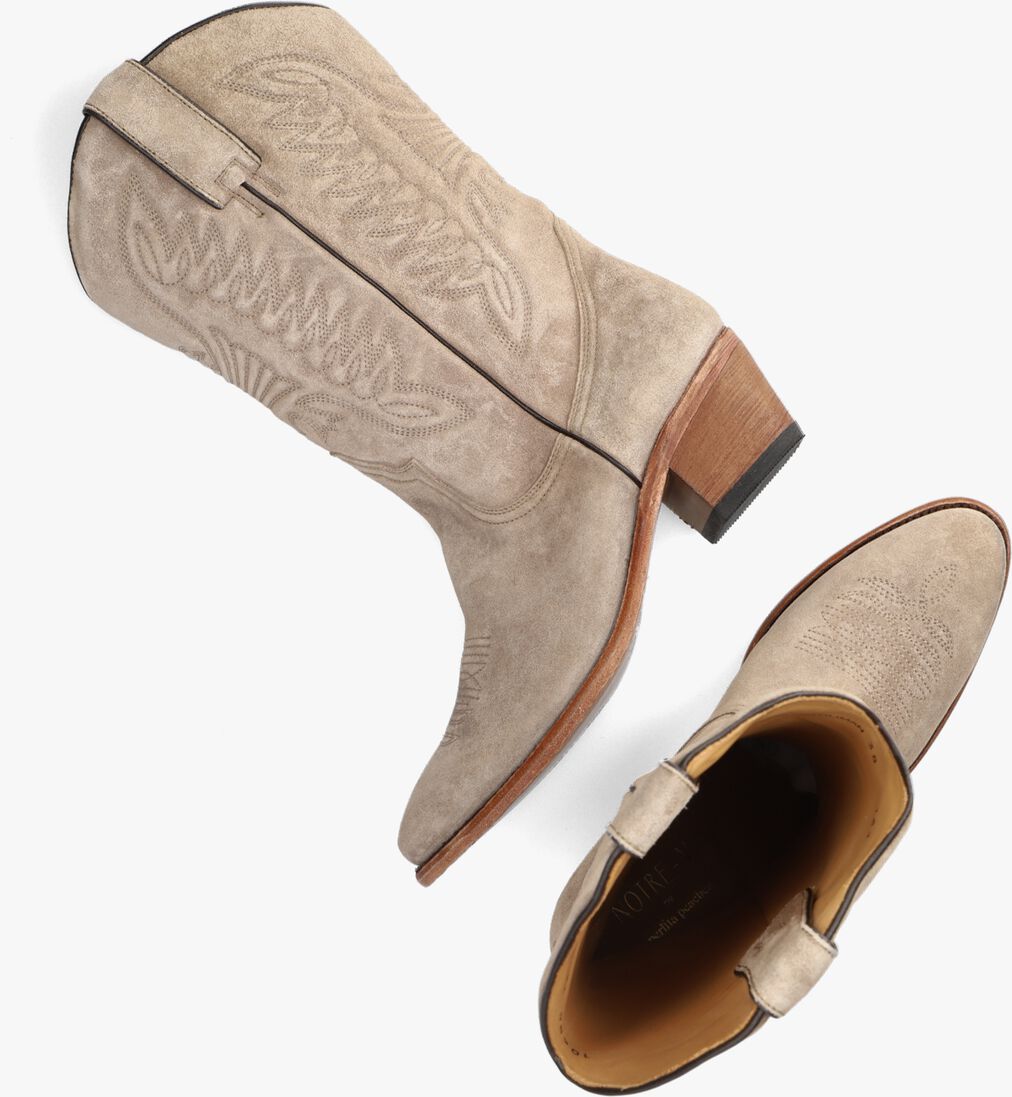 NOTRE-V taupe notre-v cowboylaarzen tolimand