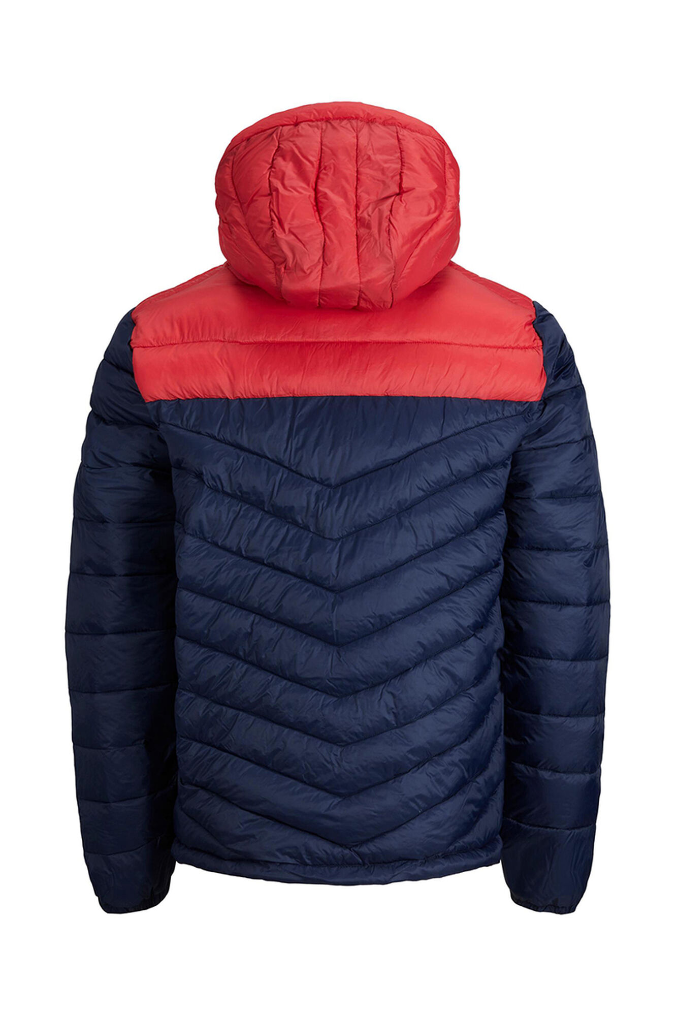Jaqueta puffer com capuz