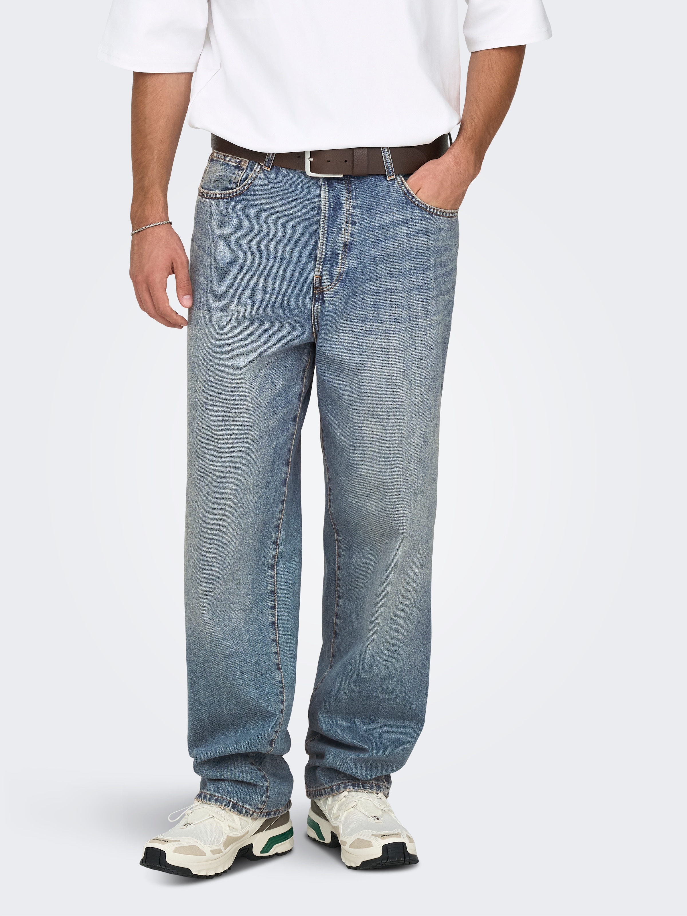 ONLY & SONS Loose-fit-Jeans »ONSFADE LOOSE WB 6778 A14 DNM NOOS«