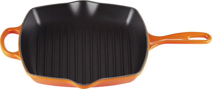 Le Creuset Kvadratisk Grillpande 26 cm Volcanic Volcanic