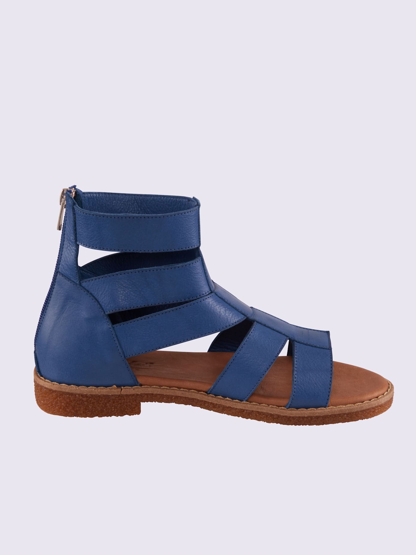 Sandales cuir nappa de vache