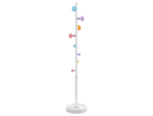 VIDAXL - Porte manteau Porte-manteau blanc 172 cm fer enduit de poudre