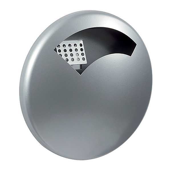 Cendrier mural extérieur Rossignol 0,5 L gris métal