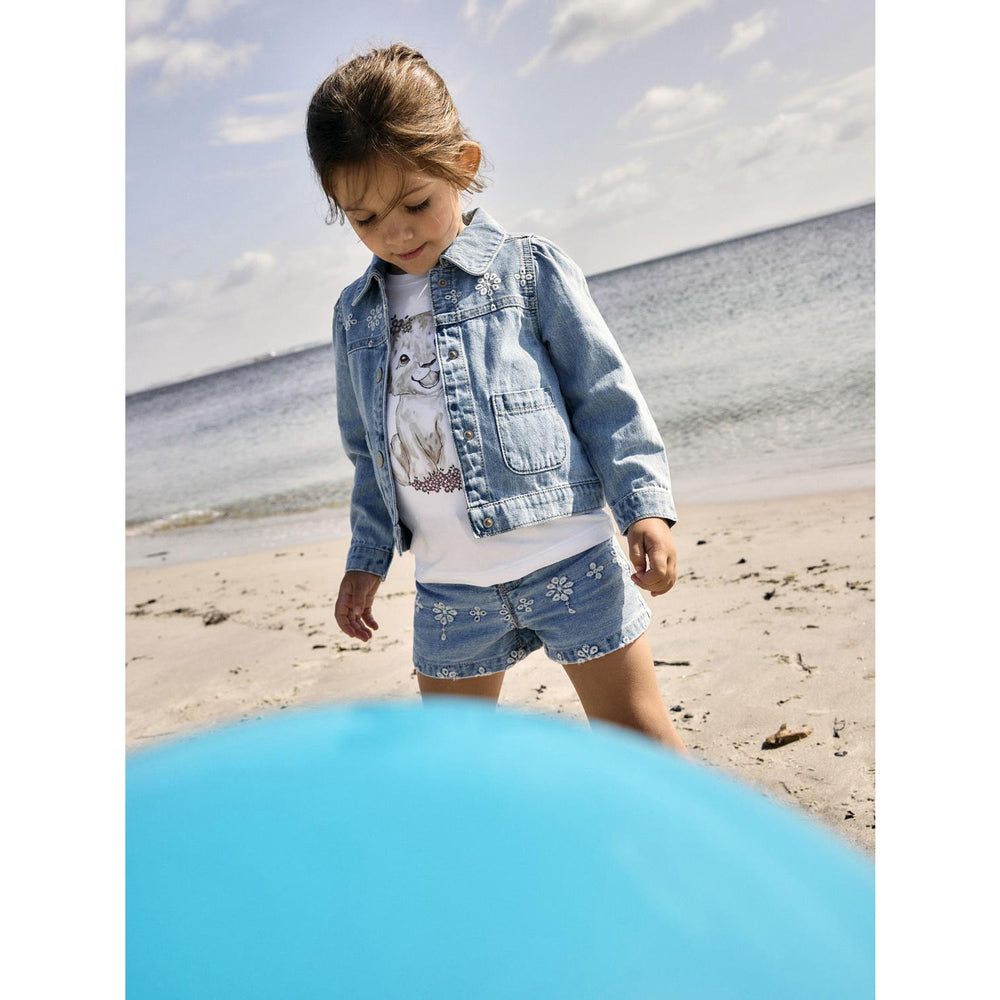 Køb Name It Light Blue Denim Anglaise Nmfharper Dnm Anglaise Jakke 1026-Ov H
