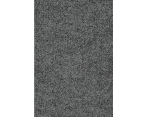 Beursvloerkleed, naaldvilt Meli 70, middelgrijs, 200 cm breed x 60 m (volle rol)