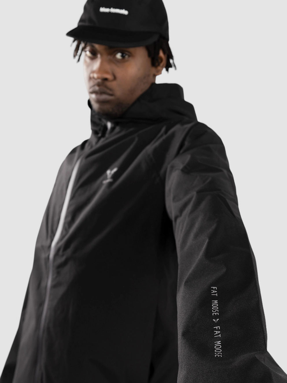 Fat Moose Sky Shell Windbreaker black