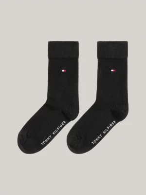 Pacote com 2 pares de meias clássicas infantis