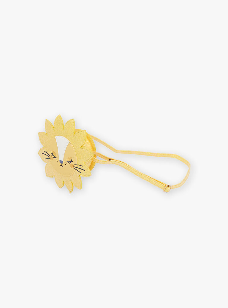 Sac bandoulière lion jaune