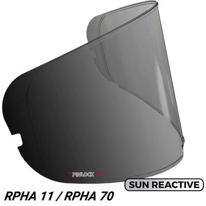 Film pinlock Hjc HJ26 - DKS161 photochromique - RPHA 11 / RPHA 11 CARBON / RPHA 70 / RPHA 70 CARBON - Incolore