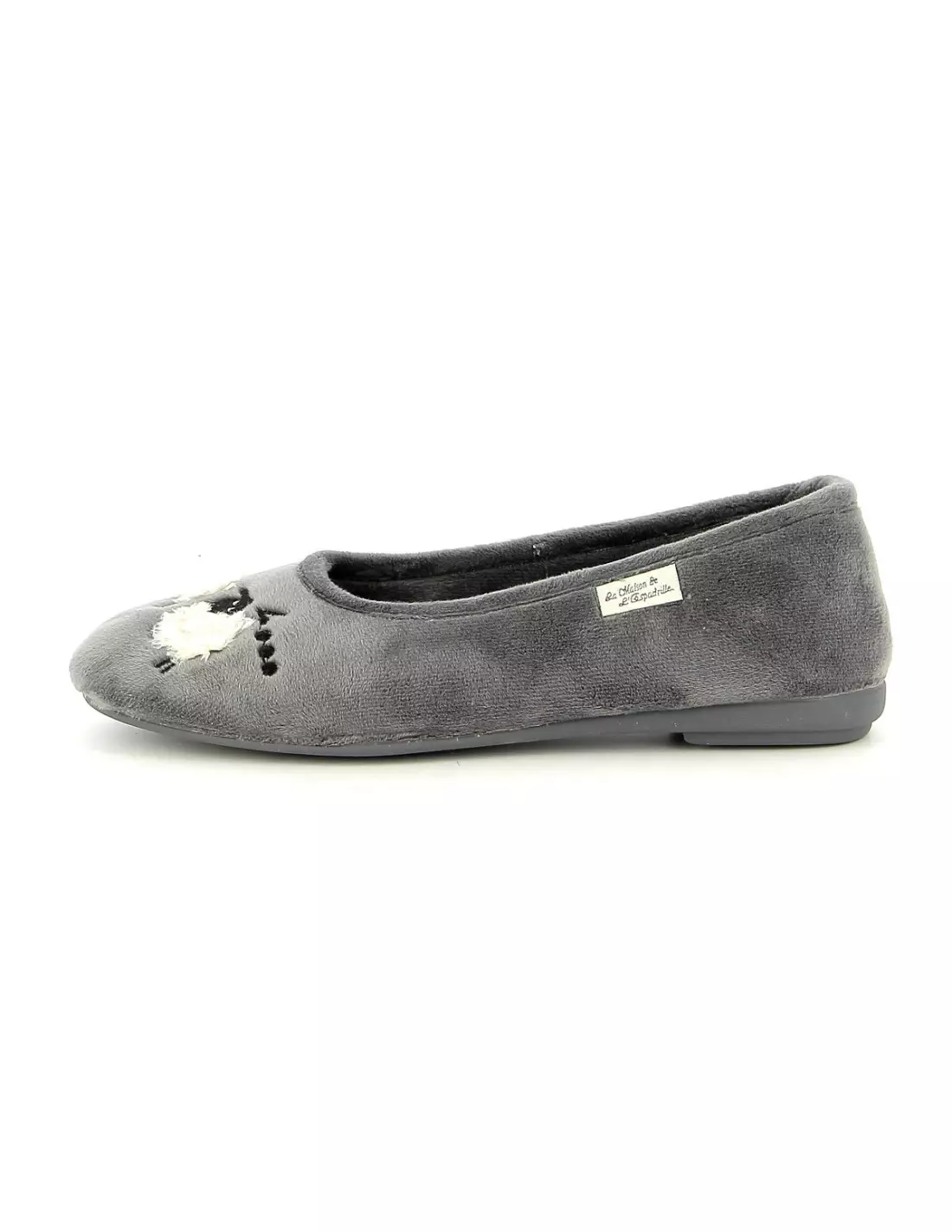 LA MAISON DE L ESPADRILLE 6051 - Pantoufles & chaussons Gris