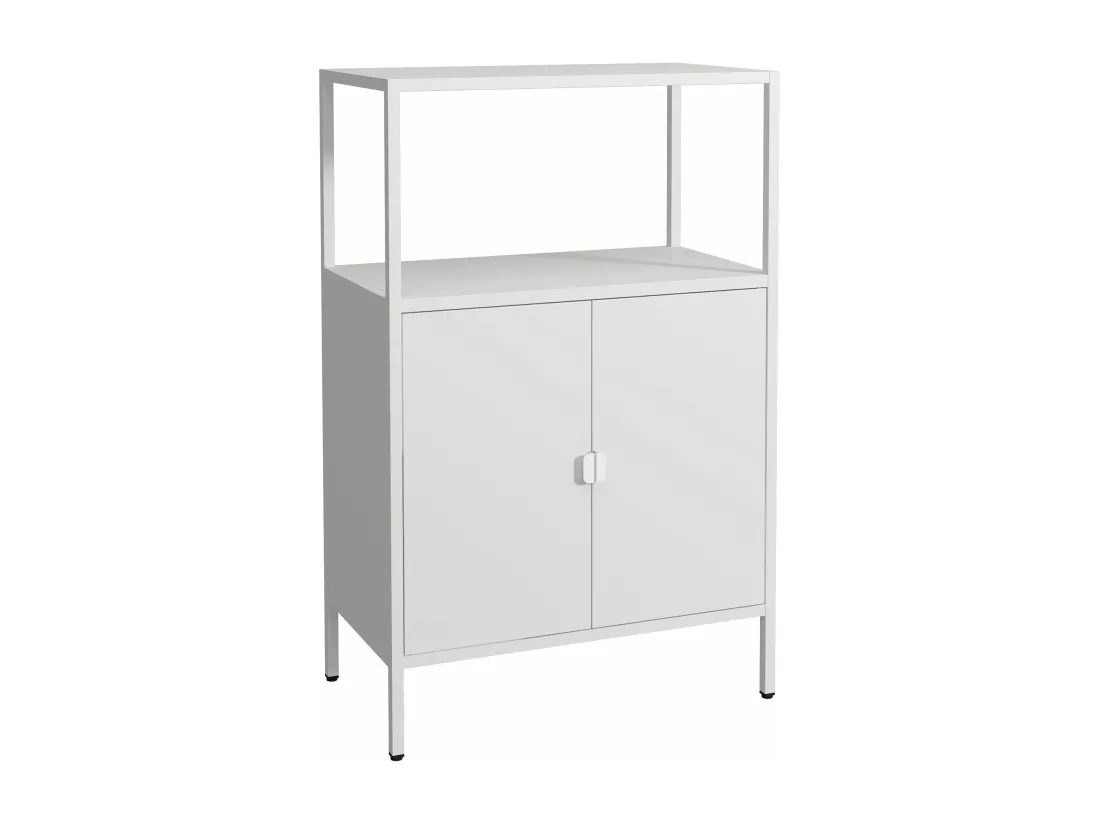 Armoire de bureau casier grise 70 x 40 x 110 cm 03_0006317