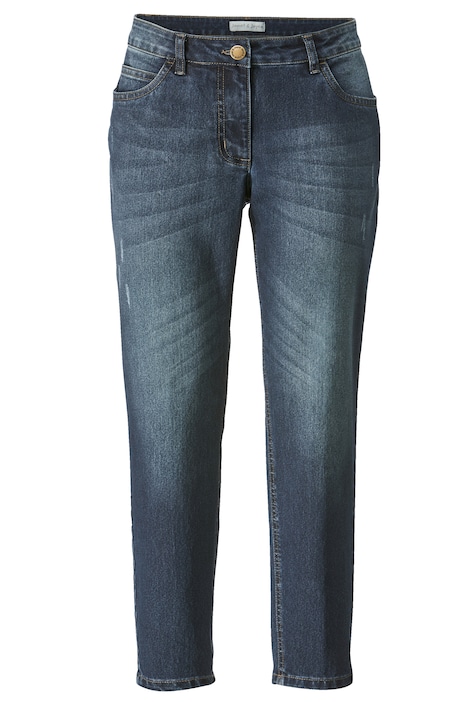 Jeans, Slim Fit, Destroy-Effekte, 5-Pocket