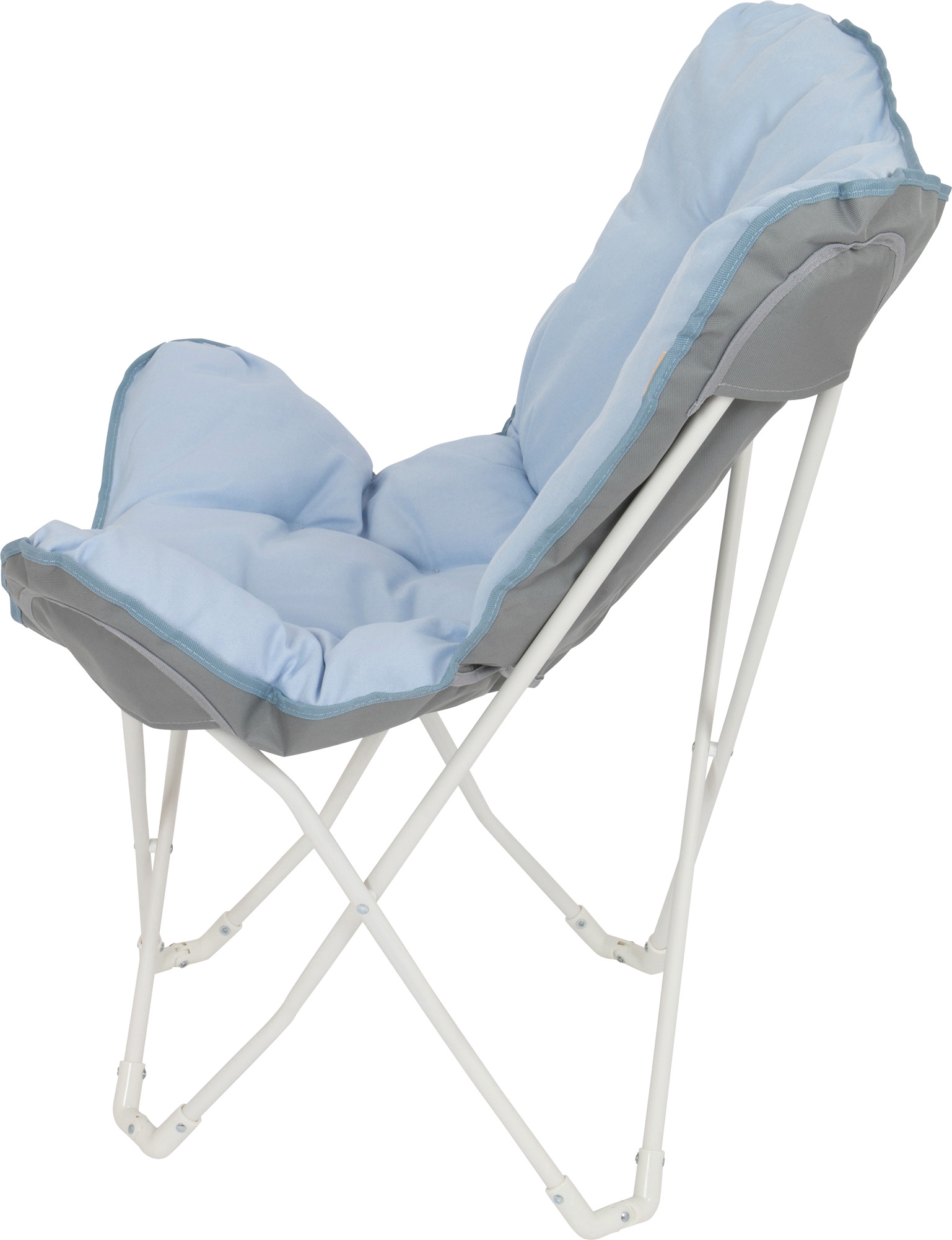 Bo-Camp Pastel Murat M Schmetterlingsstuhl blau