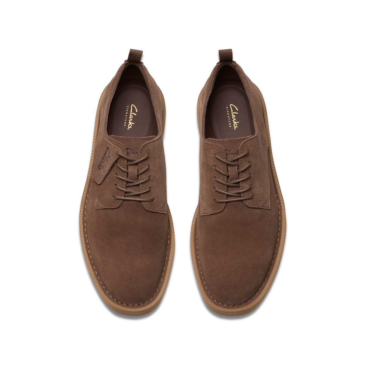 CLARKS<br>Martock Lace camurça derby