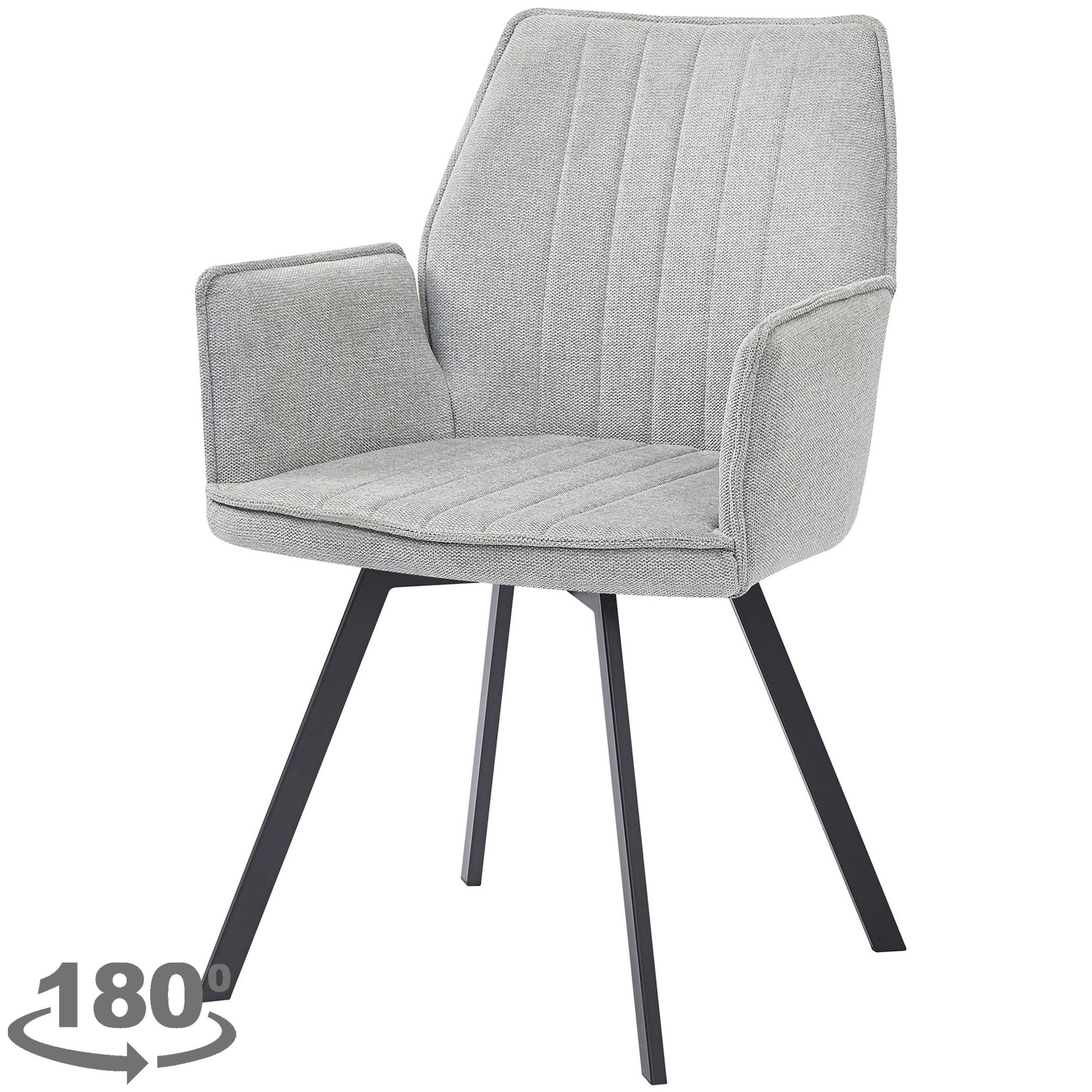 Eetkamerstoel Grey Louise B60 x D58 x H88 cm