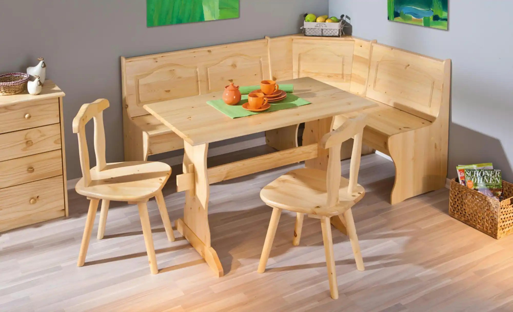 Eckbankgruppe, 4-teilig Lasse