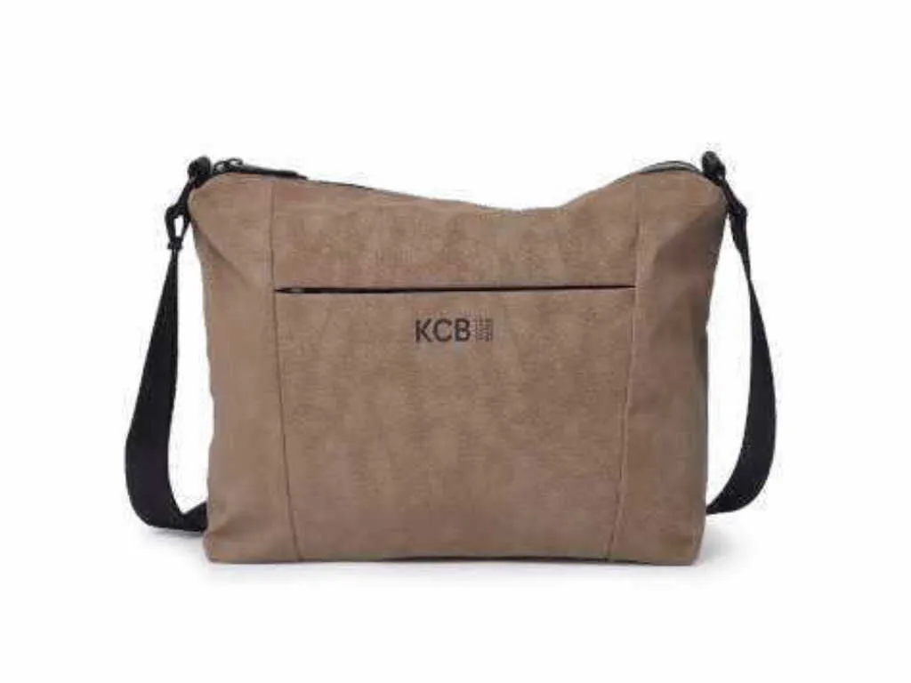 KCB VEGAN BAGS Umhängetasche Taupe Textil
