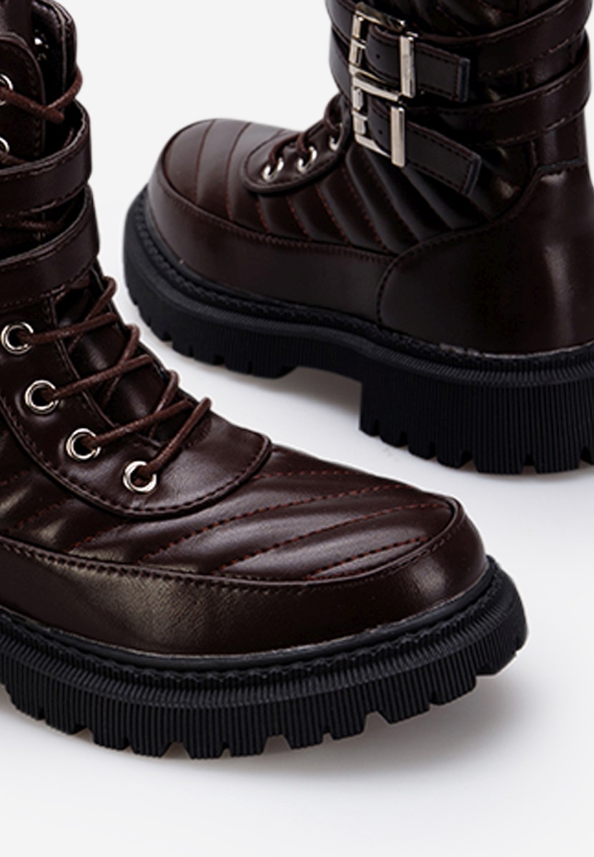 Bottines filles brunes Casilda B