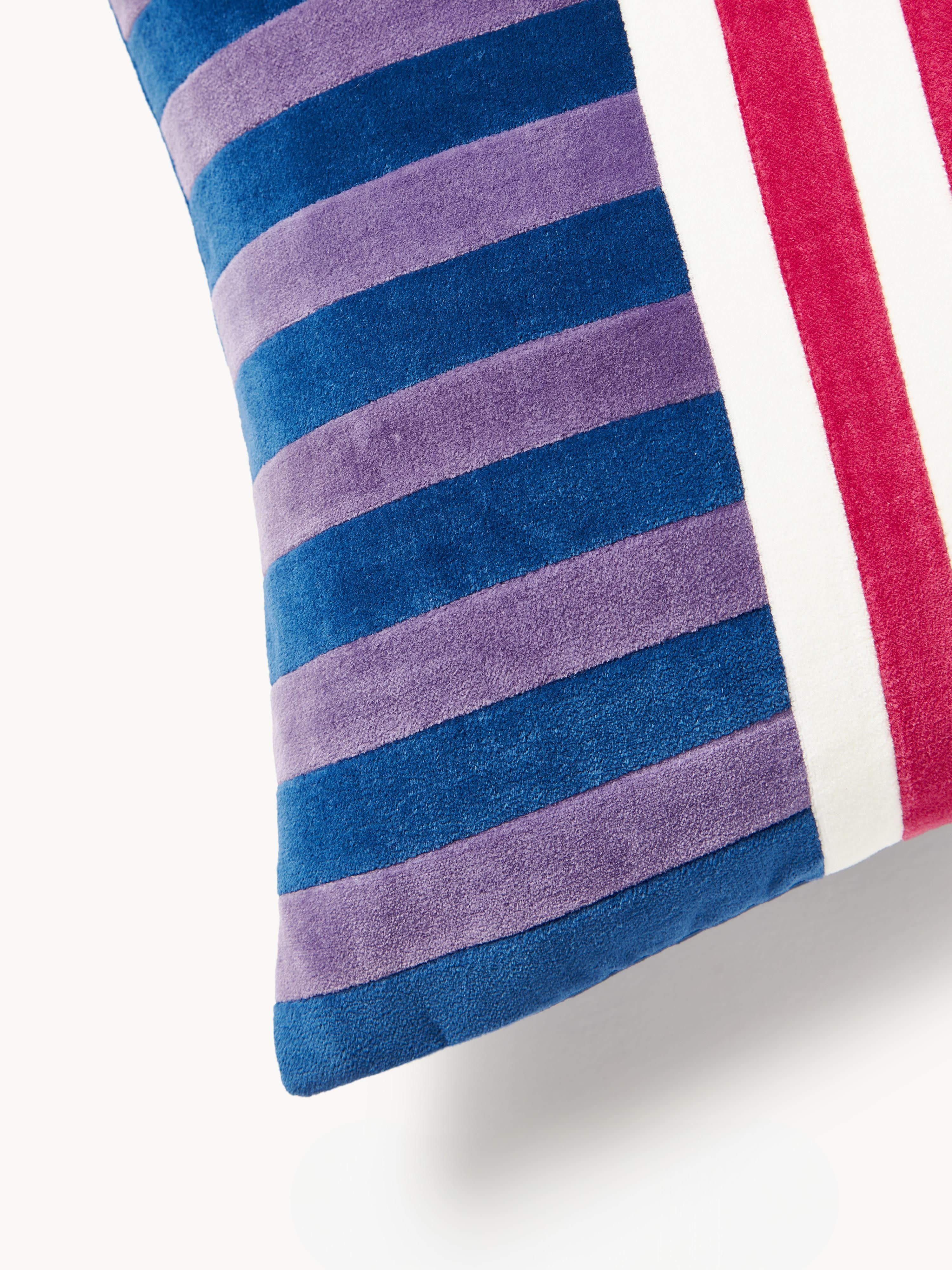 Patchwork kussensloop Tete van fluweel