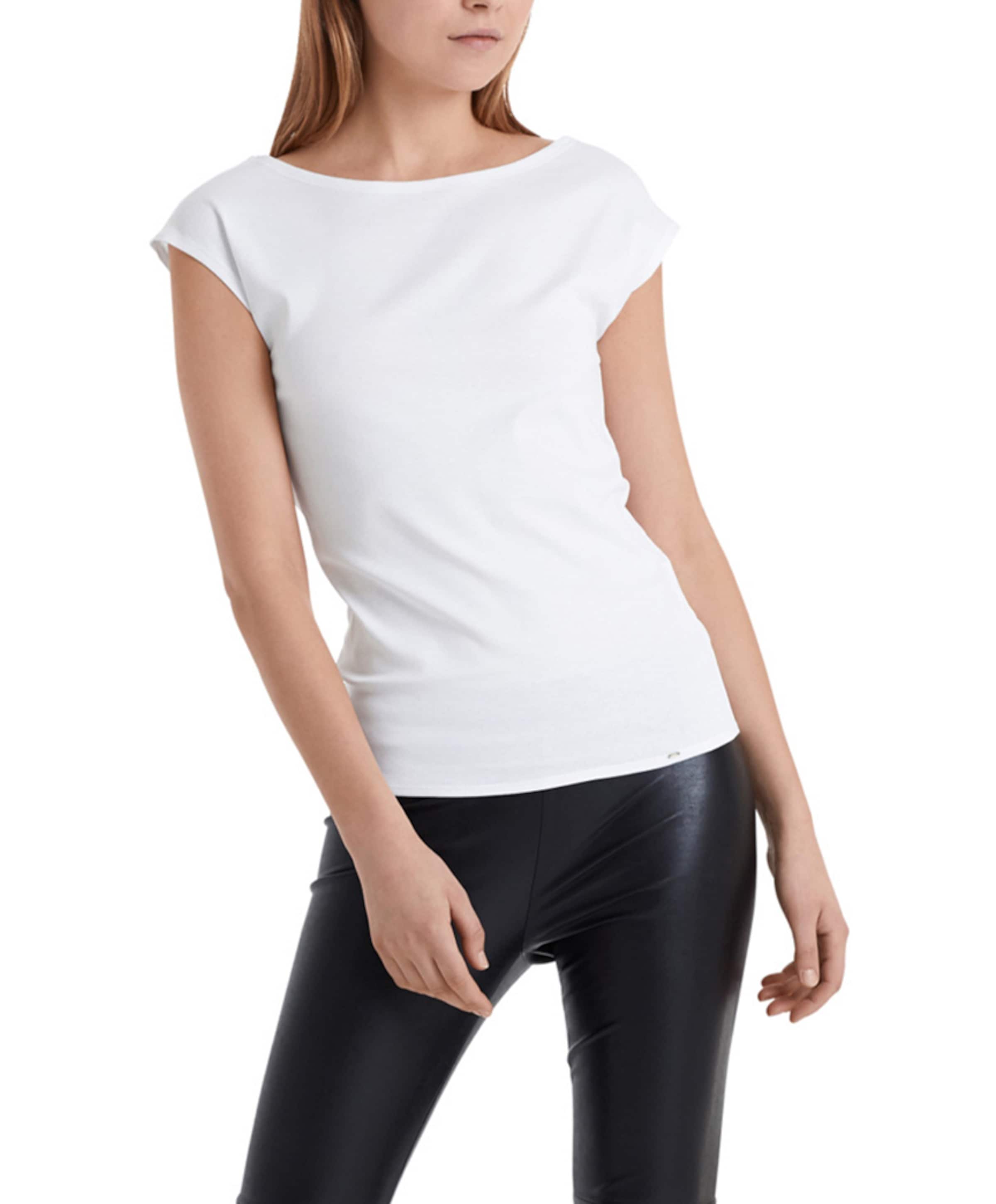 Marc Cain Essentials Dames T-shirt wit