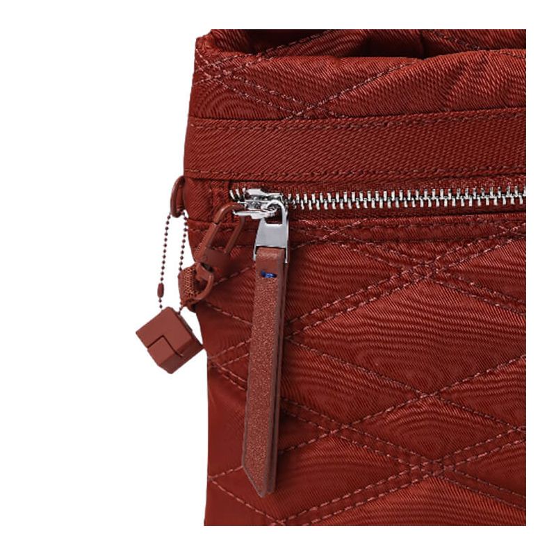 Sac bandoulière Faith 24,5 cm New Quilt Brandy Brown