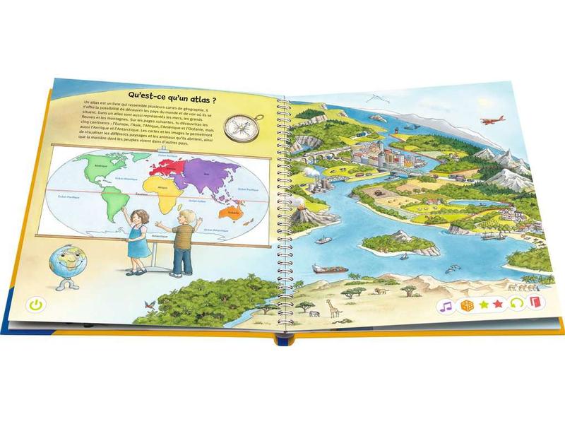 tiptoi Lernbuch Tiptoi Mon premier Atlas -FR- Wissensvermittlung auf interaktive Weise