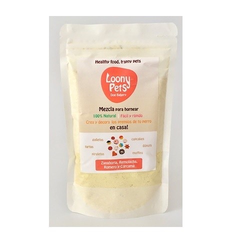 Mistura para bolos natural Loonypets para cães