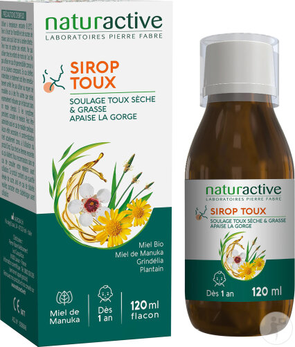 Naturactive Sirop Toux 120ml