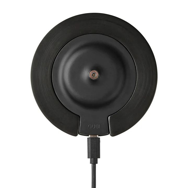 Gubi - Seine Tischleuchte Outdoor, Messing antik / frosted Glas