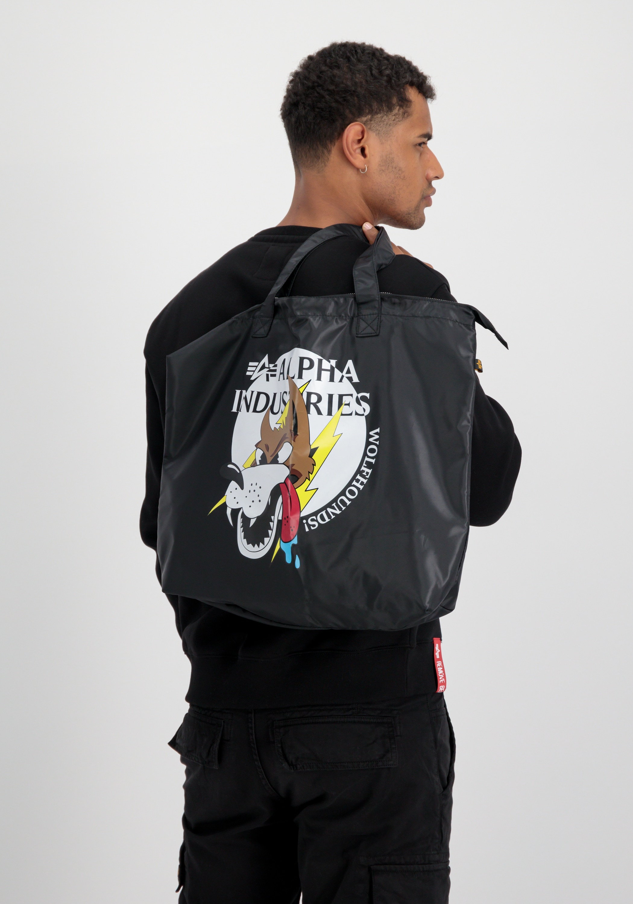 Alpha Industries Tragetasche »Wolfhounds Zip Shopper«