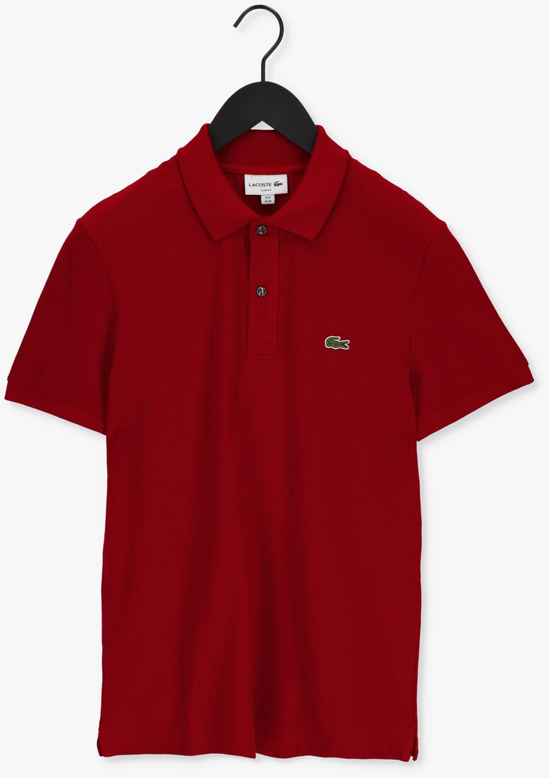 LACOSTE bordeaux lacoste polo 1hp3 men's s/s polo 1121